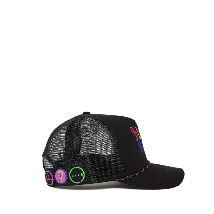 MVLA Collab Blurry Nights Trucker