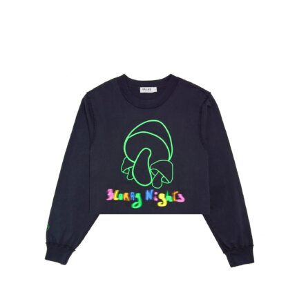 MVLA Collab Cropped Blurry Nights Tee