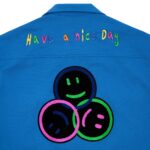 MVLA Collab Cropped Have A Nice Day Bowler Shirt