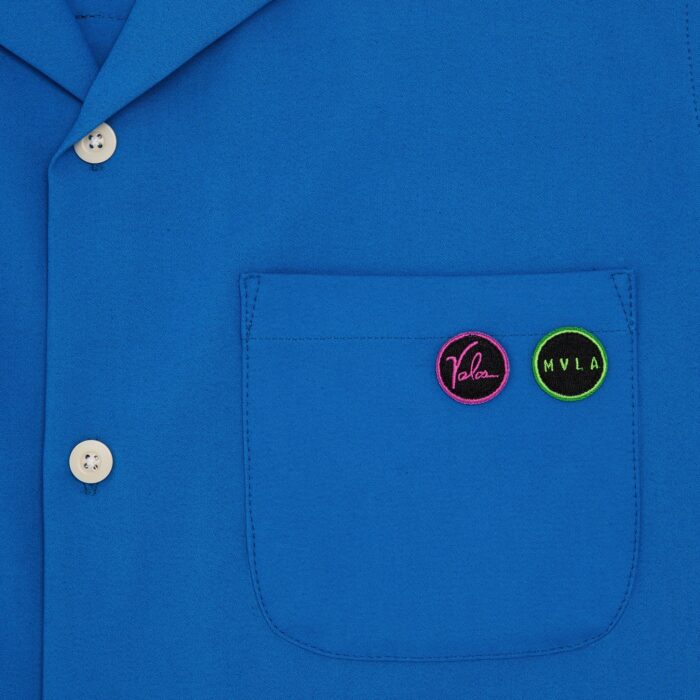 MVLA Collab Cropped Have A Nice Day Bowler Shirt