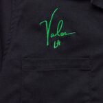 Valas Cropped Love & Peace Bowler Shirt