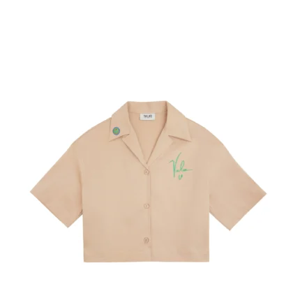 Valas Los Angeles Cropped Bowler Shirt