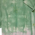 Valas Los Angeles Cropped Tie Dye Bowler Shirt
