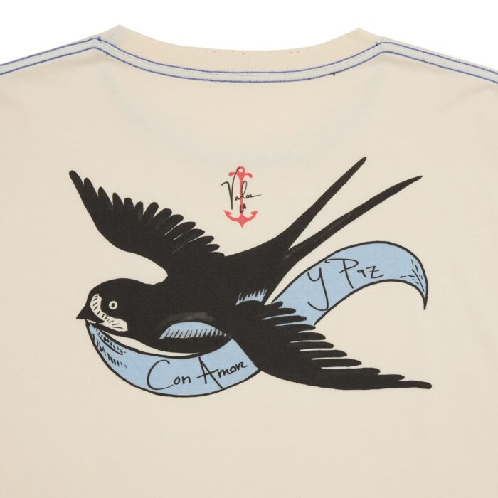 Valas Los Angeles Distressed Anchor Tee