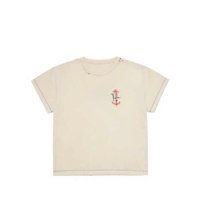 Valas Los Angeles Distressed Anchor Tee