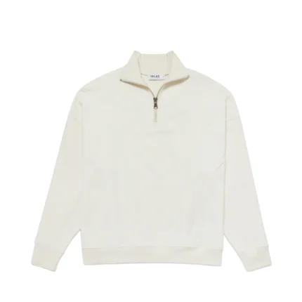 Valas Los Angeles Half-Zip White