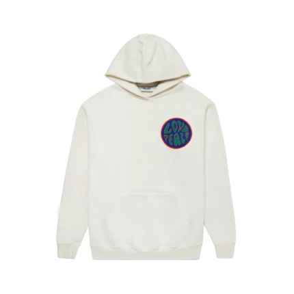 Valas Los Angeles Love & Peace Hoodie White