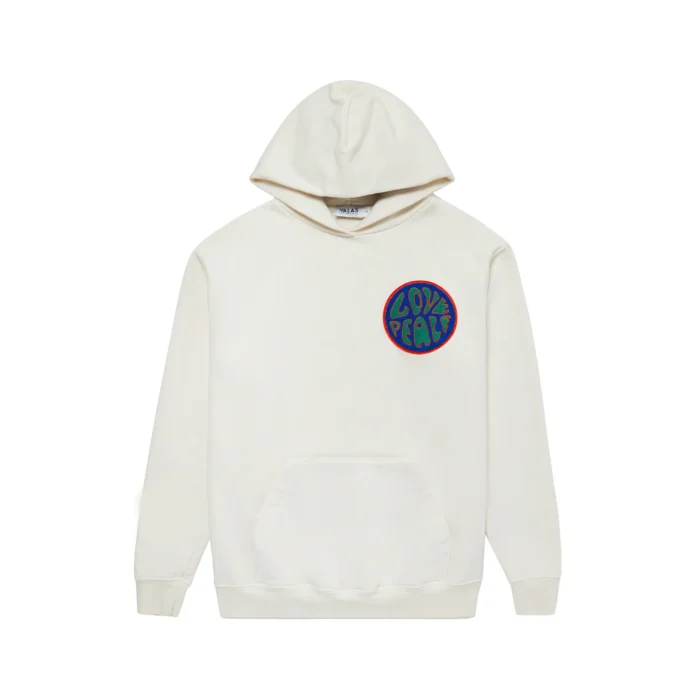 Valas Los Angeles Love & Peace Hoodie White