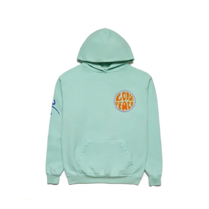 Valas Los Angeles Love & Peace Logo Hoodie