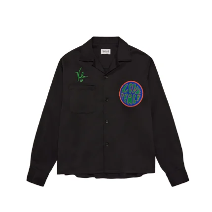Valas Los Angeles Love and Peace Bowler Shirt