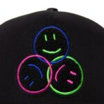Valas Los Angeles MVLA Collab Tri-Smiley Trucker Hats