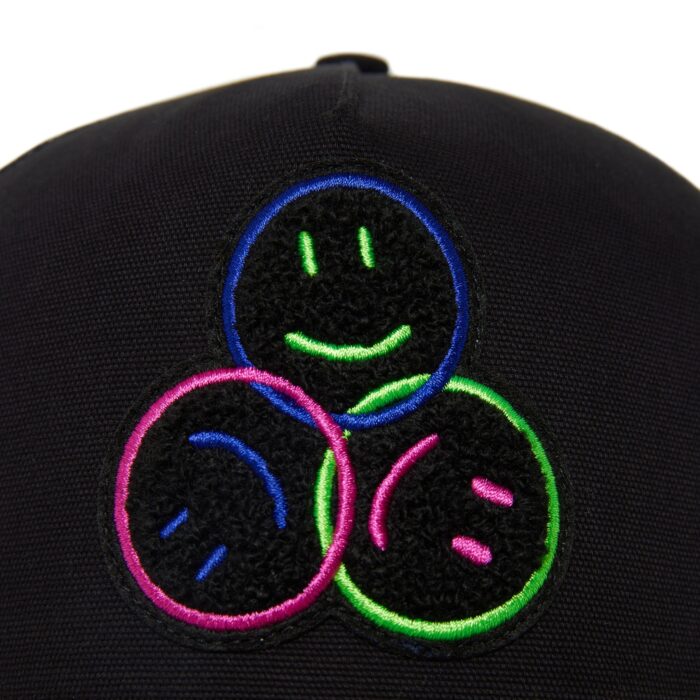 Valas Los Angeles MVLA Collab Tri-Smiley Trucker Hats