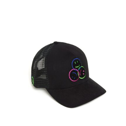 Valas Los Angeles MVLA Collab Tri-Smiley Trucker Hats