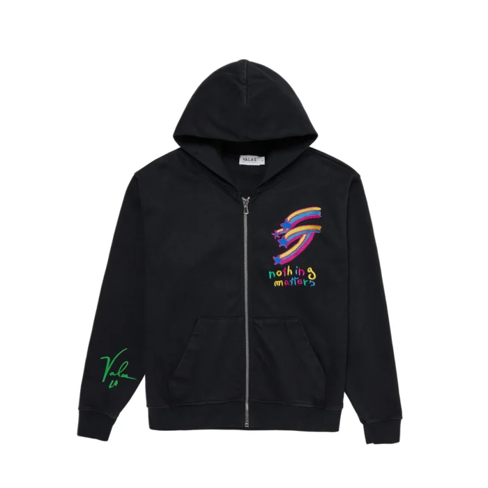 Valas Los Angeles Nothing Matters Zipper Hoodie