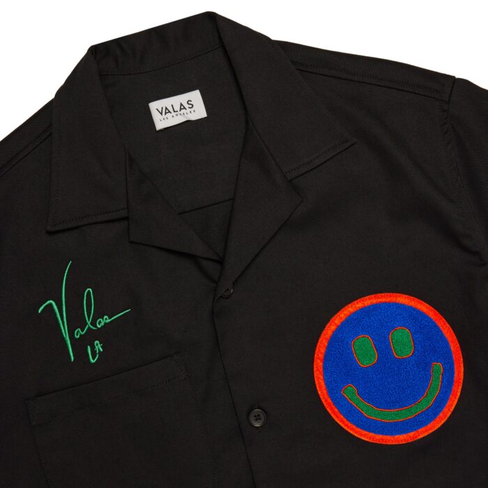 Valas Los Angeles Smiley Bowler Shirt