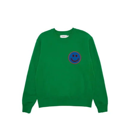 Valas Los Angeles Smiley Crewneck Green