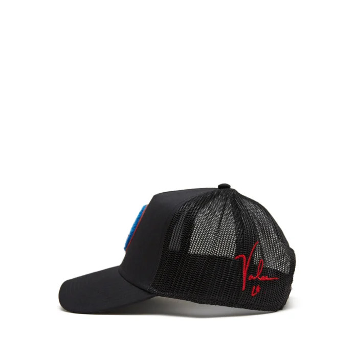 Valas Los Angeles Smiley Face Logo Trucker