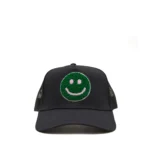 Valas Los Angeles Smiley Face Trucker Black