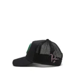 Valas Los Angeles Smiley Face Trucker Black