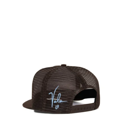 Valas Los Angeles Smiley Face Trucker Brown