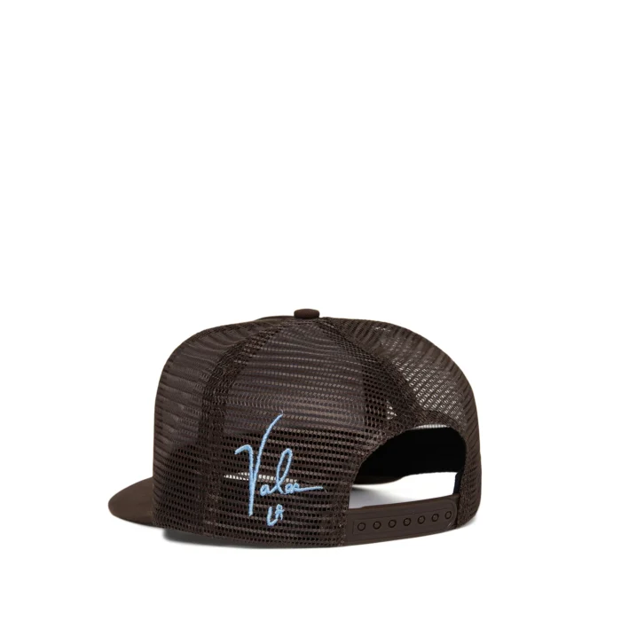 Valas Los Angeles Smiley Face Trucker Brown