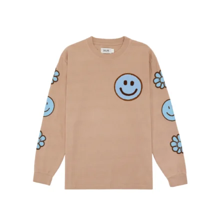 Valas Los Angeles Smiley Patch Long Sleeve