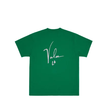 Valas Los Angeles Smiley Patch Tee Green