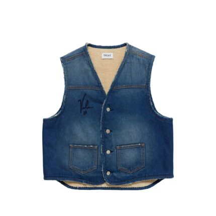 Valas Los Angeles Summer Wash Denim Vest