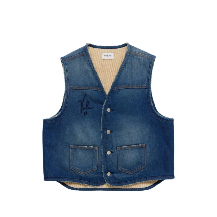 Valas Los Angeles Summer Wash Denim Vest