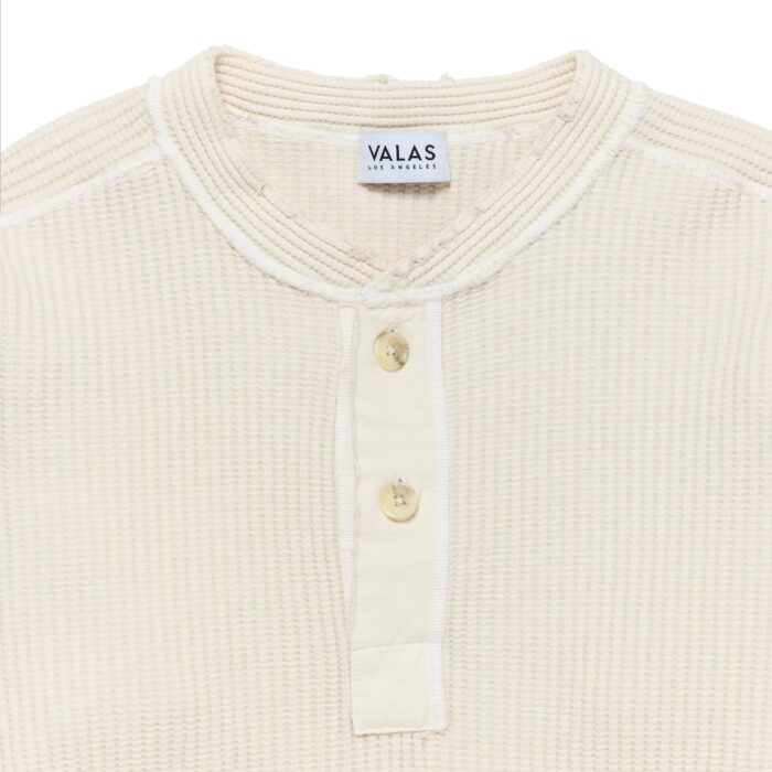 Valas Los Angeles Thermal Henley Shirt