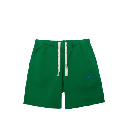 Valas Los Angeles Valas Shorts Green-Blue Embroidery