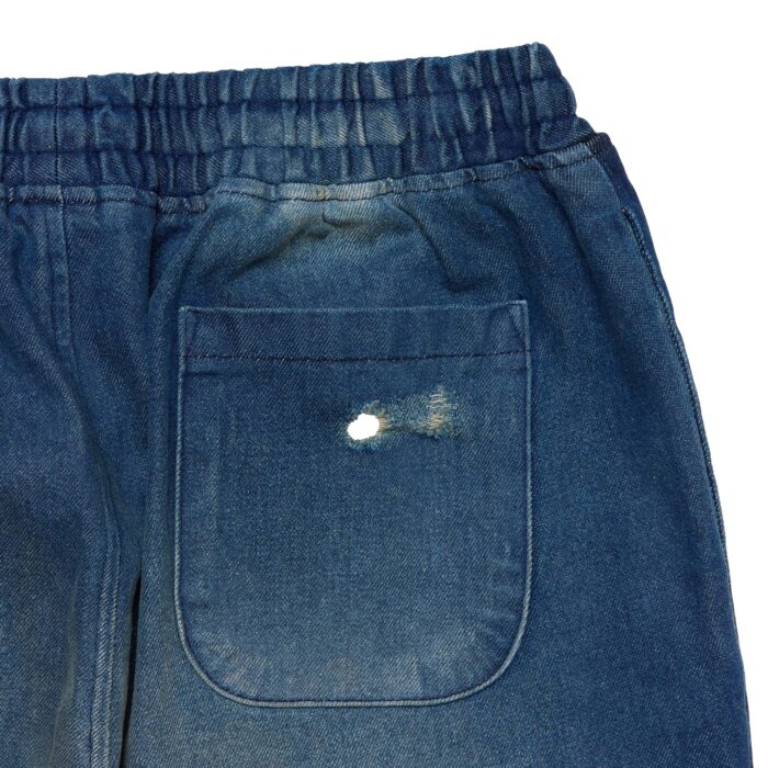 Valas Los Angeles Washed Denim Flared Pants