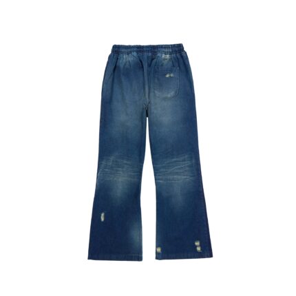 Valas Los Angeles Washed Denim Flared Pants