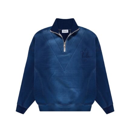 Valas Los Angeles Washed Navy Half-ZIp