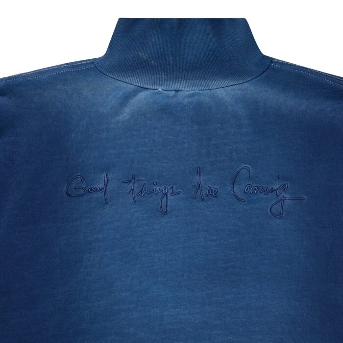 Valas Los Angeles Washed Navy Half-ZIp