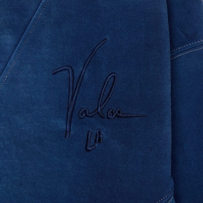 Valas Los Angeles Washed Navy Half-ZIp